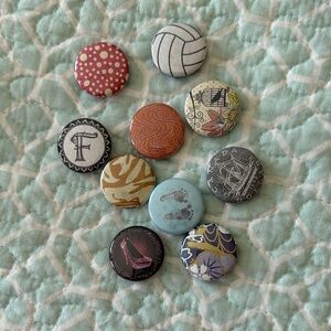 Assorted 10 Magnets for use with necklace